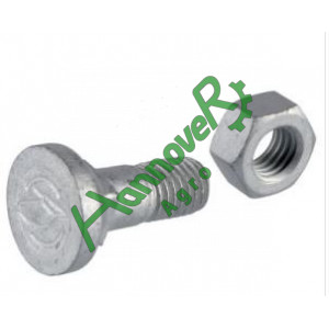 Болт з гайкою M12x36x4-12.9  3015789 , Lemken
